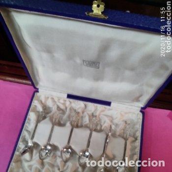 Antig&uuml;edades: Cucharillas caf&eacute; de plata - Foto 2