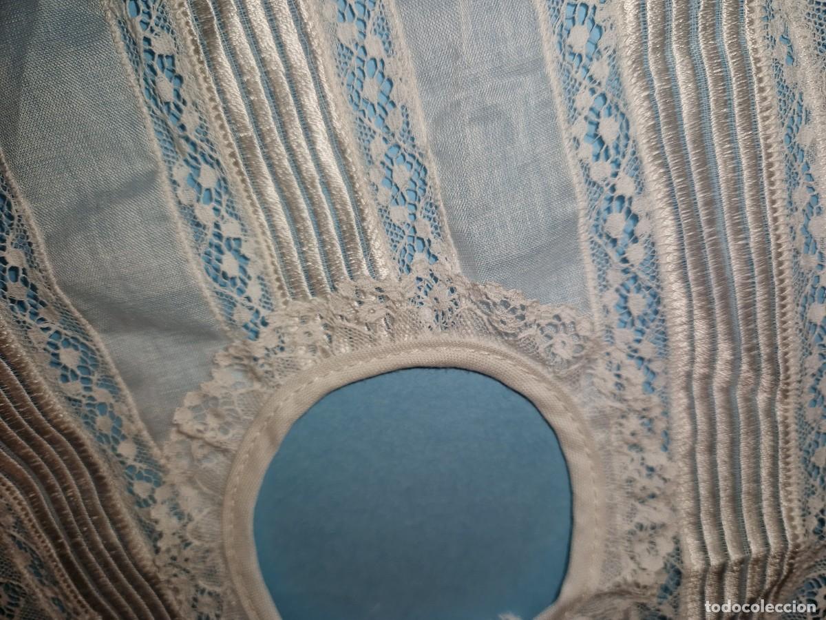 Antig&uuml;edades: ANTIGUO CUELLO DE ENCAJE PARA BEBE O MU&Ntilde;ECA - Foto 2
