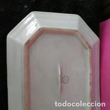 Antig&uuml;edades: Bandeja ochavada pintada a mano - Foto 4