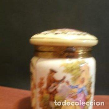 Antig&uuml;edades: Tarro porcelana Hispania - Foto 1