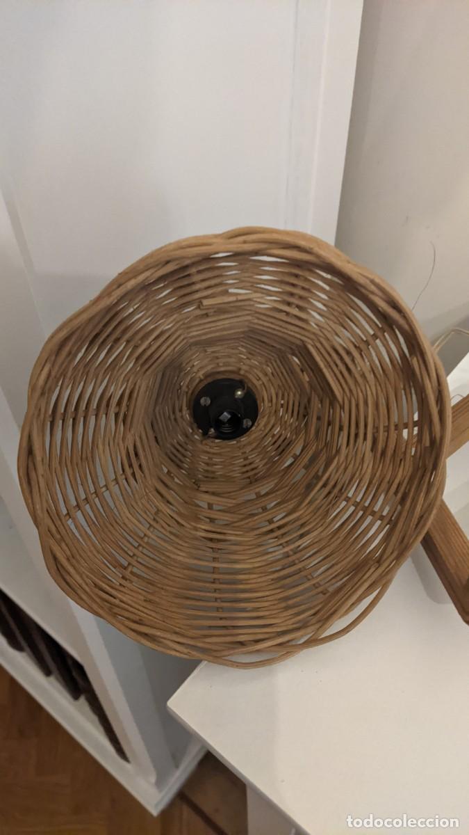 Antig&uuml;edades: ANTIGUO FLEXO EXTENSIBLE MADERA Y MINBRE - Foto 6