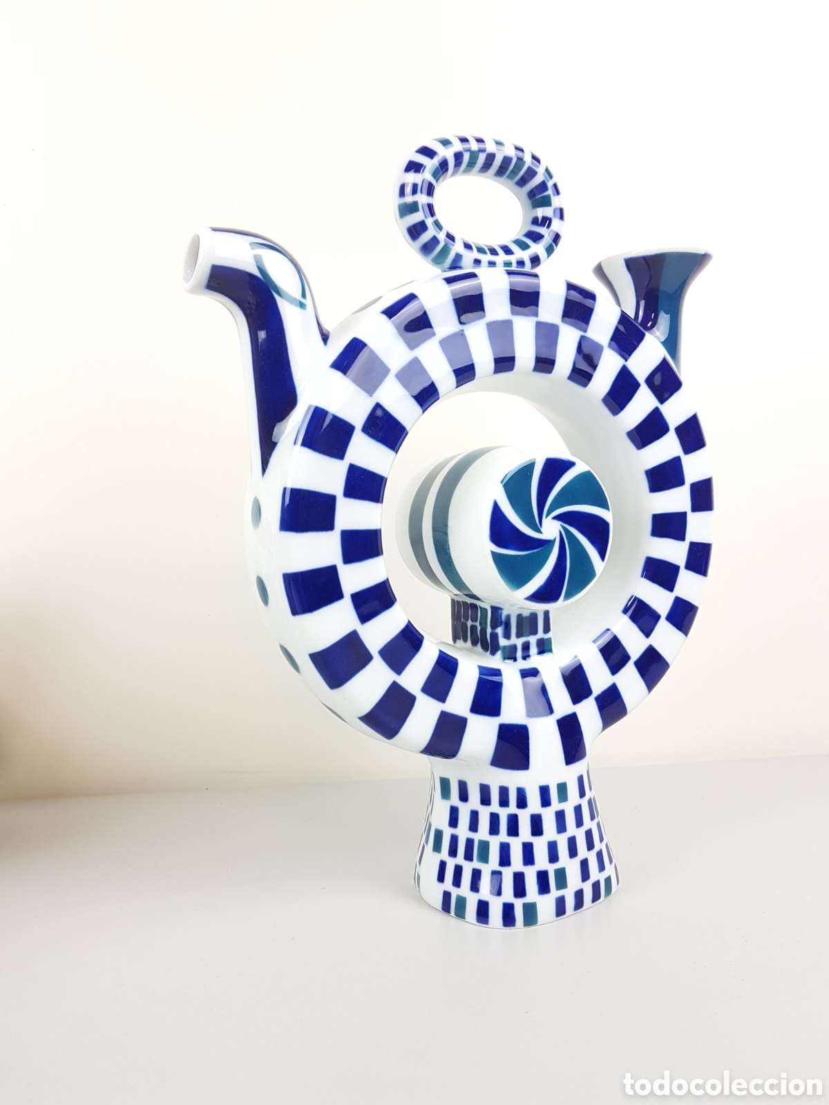 Antig&uuml;edades: Botijo N&ordm; 1 DE PORCELANA SARGADELOS - Foto 3