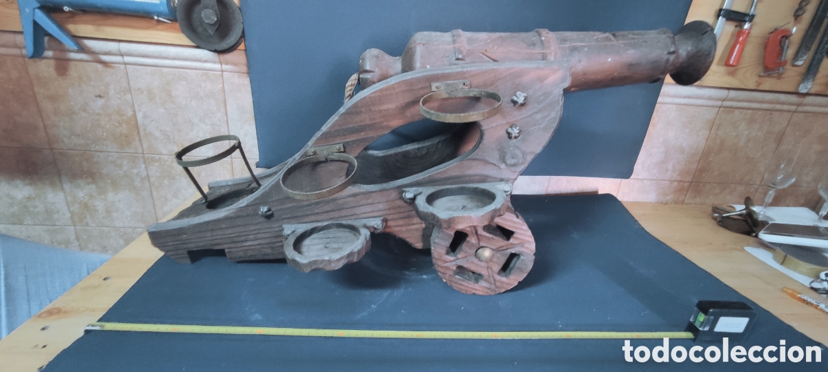 Antig&uuml;edades: ANTIGUO CA&Ntilde;ON BOTELLERO - Foto 2