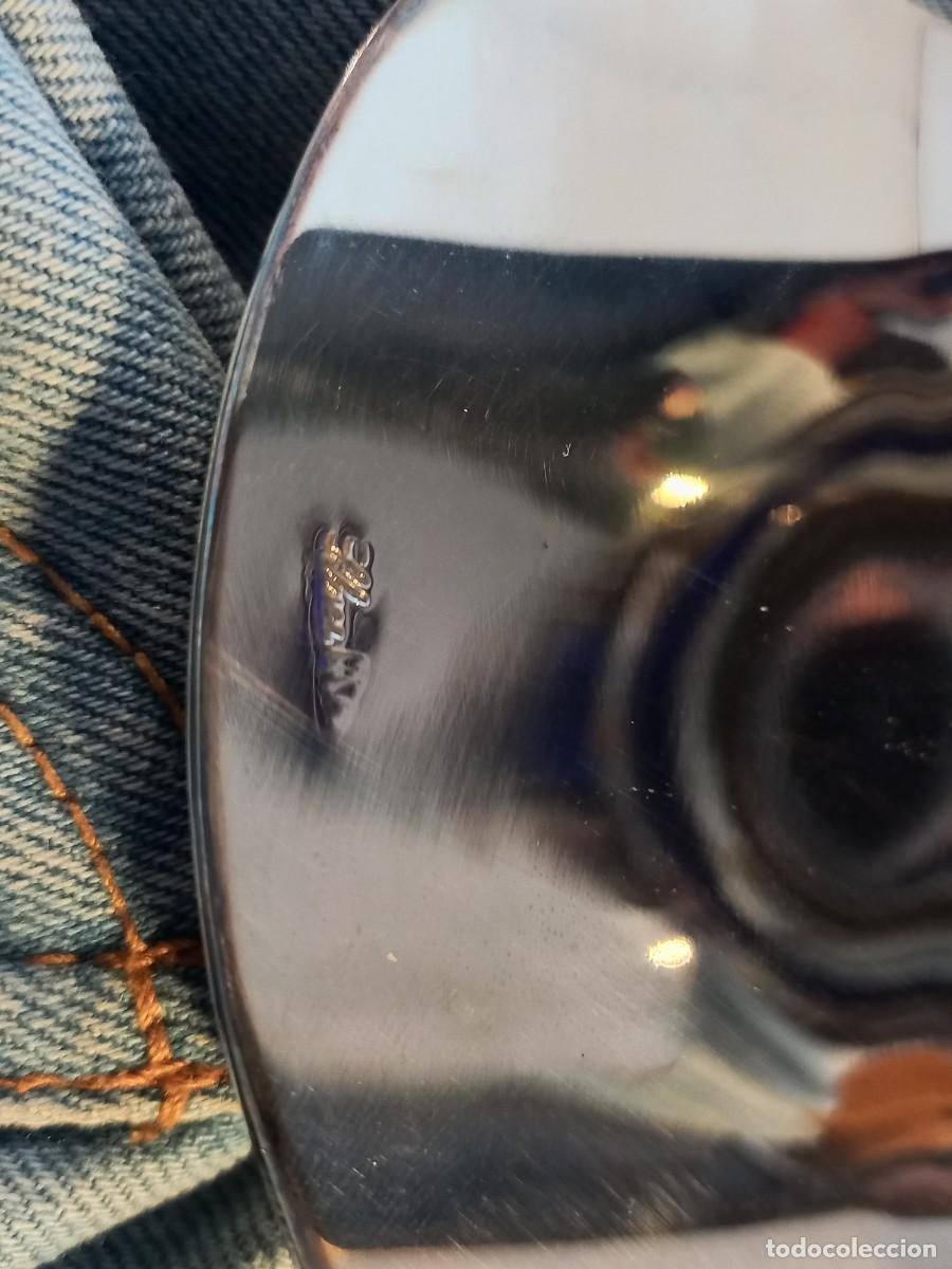 Antig&uuml;edades: JARRA AZUL COBALTO Y PLATA - Foto 14