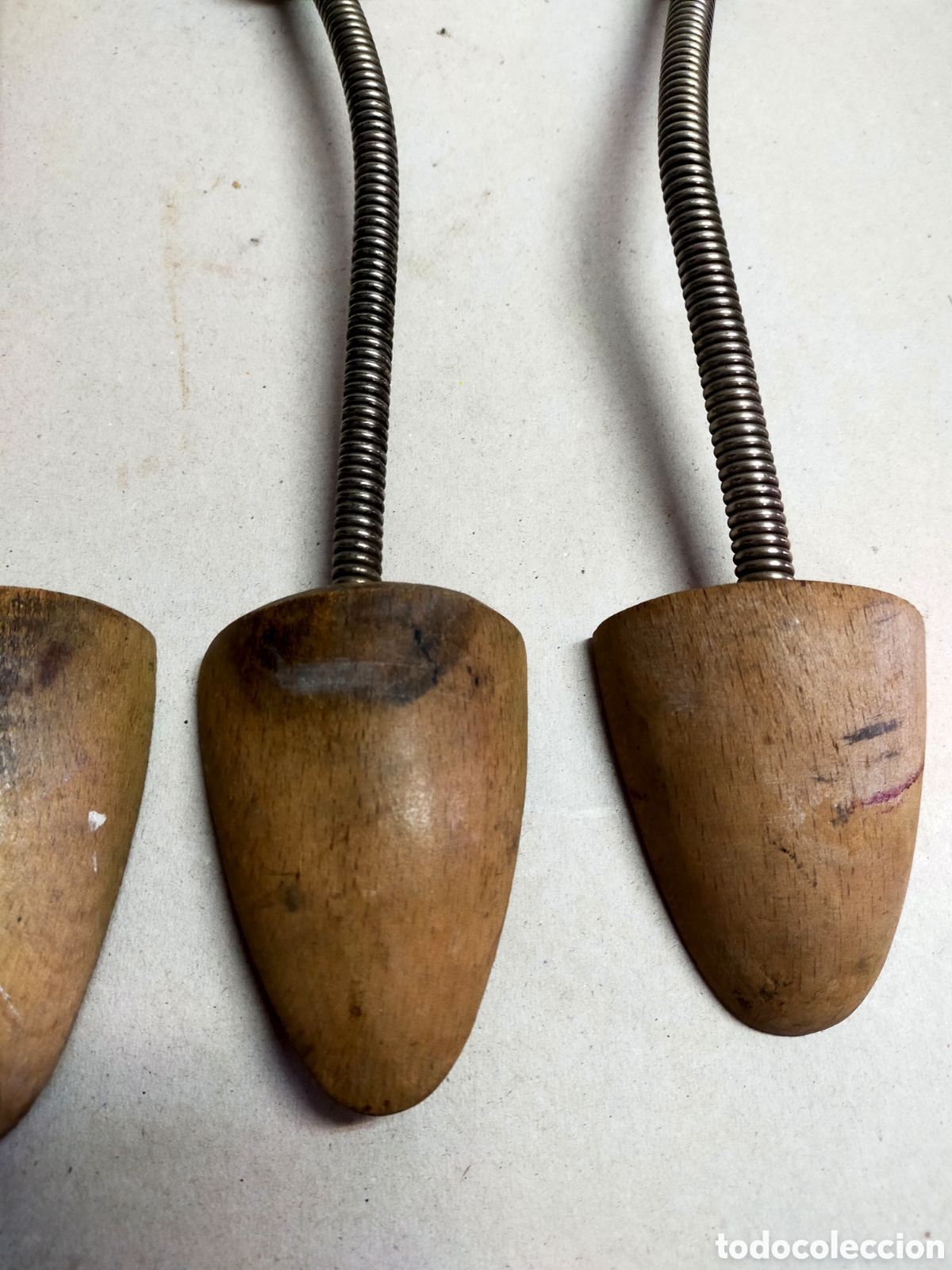 Antig&uuml;edades: TRES HORMAS PLEGABLES EN MADERA. - Foto 5