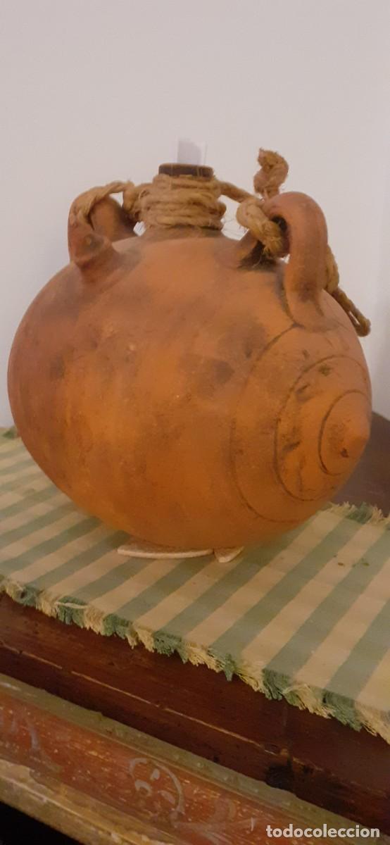 Antig&uuml;edades: Cantimplora de carretero. - Foto 1