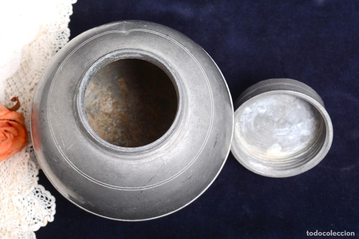 Antig&uuml;edades: Antigua olla de caldo de esta&ntilde;o francesa - Foto 12