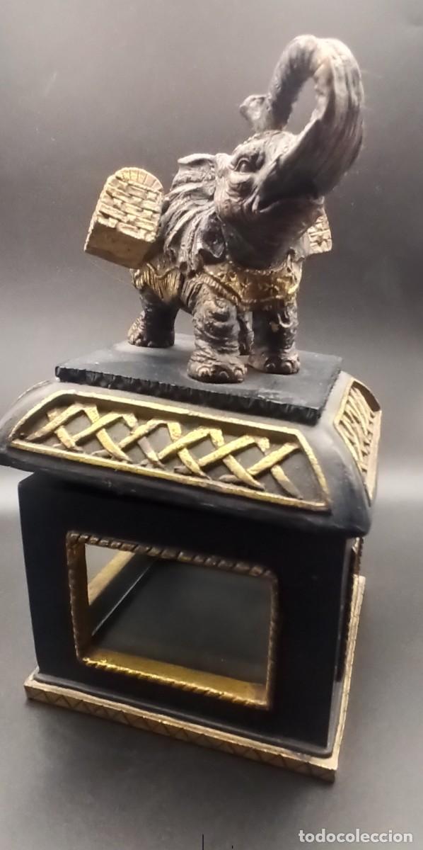 Antig&uuml;edades: Caja decoraci&oacute;n elefante - Foto 1