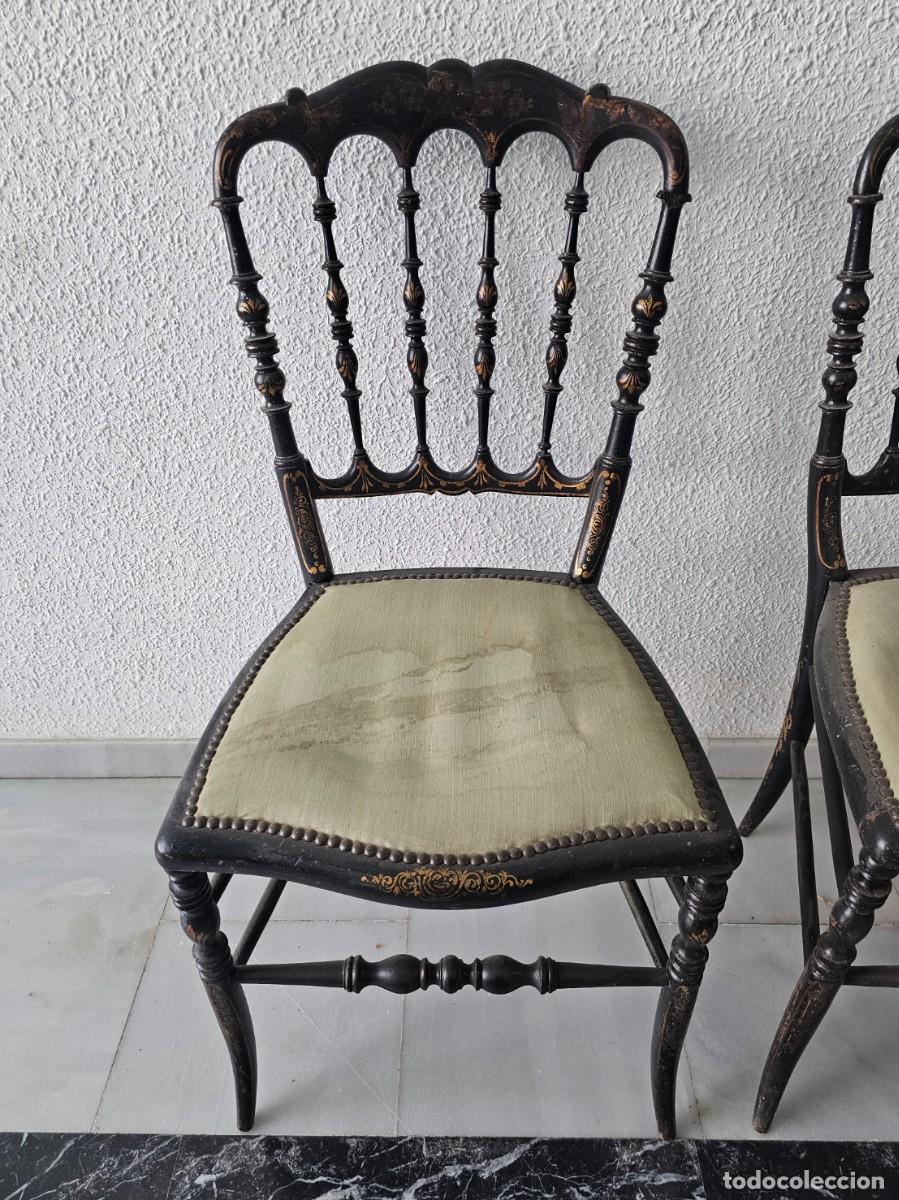 Antig&uuml;edades: Sillas antiguas decoradas - Foto 4