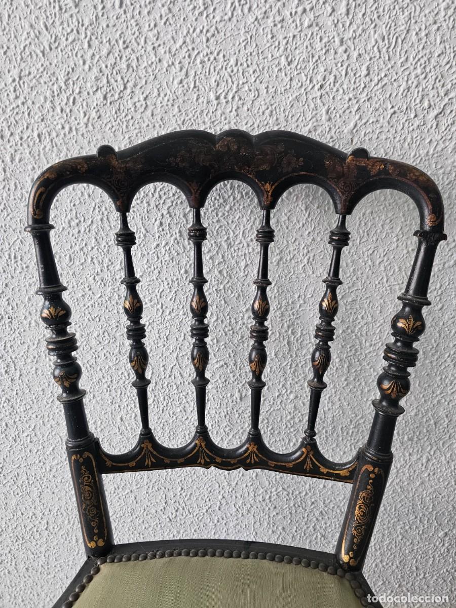 Antig&uuml;edades: Sillas antiguas decoradas - Foto 5