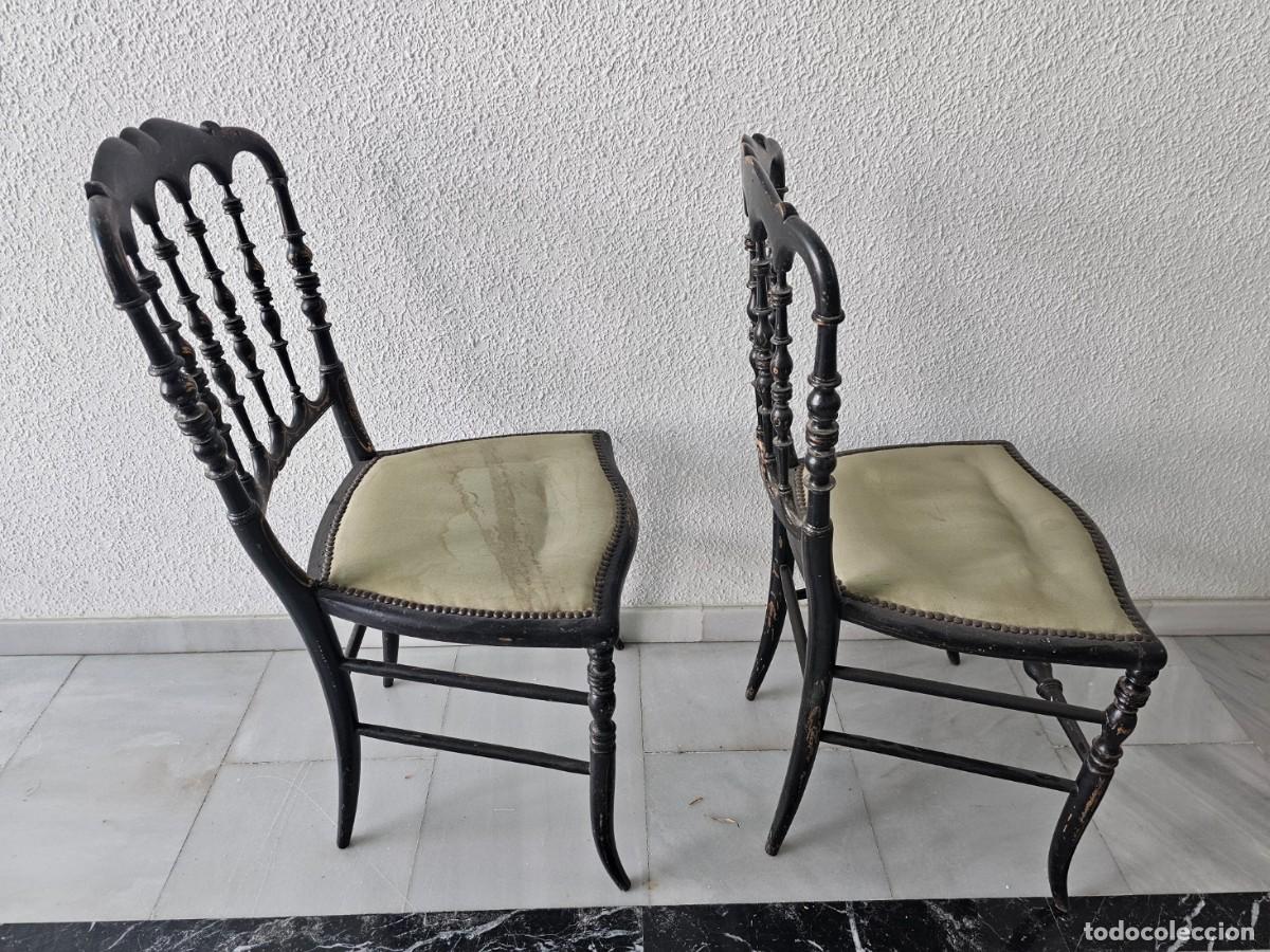 Antig&uuml;edades: Sillas antiguas decoradas - Foto 6