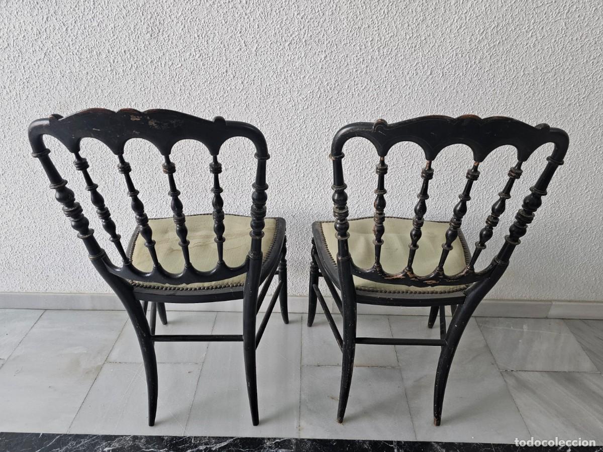 Antig&uuml;edades: Sillas antiguas decoradas - Foto 7