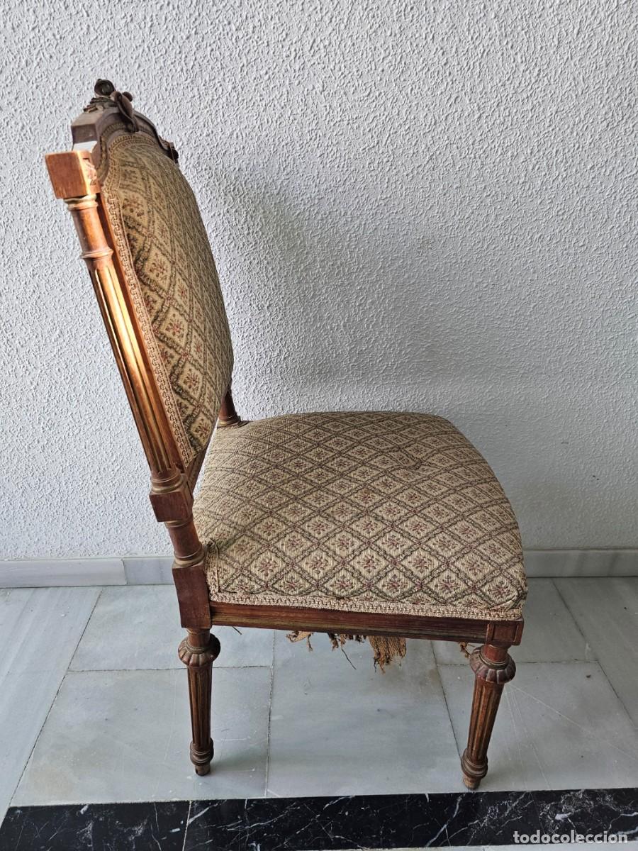 Antig&uuml;edades: Sillas antiguas estilo Luis XVII - Foto 4