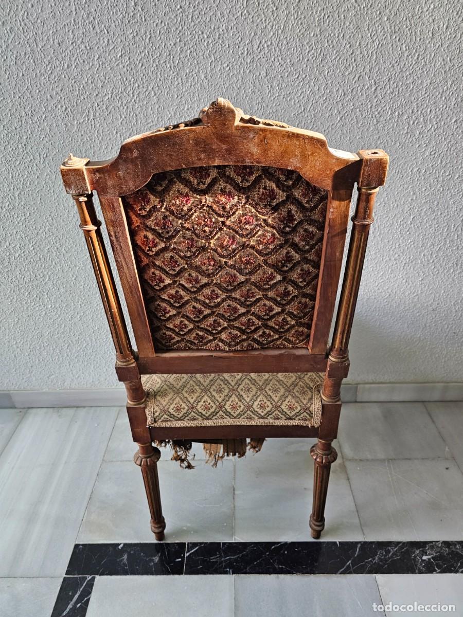 Antig&uuml;edades: Sillas antiguas estilo Luis XVII - Foto 5