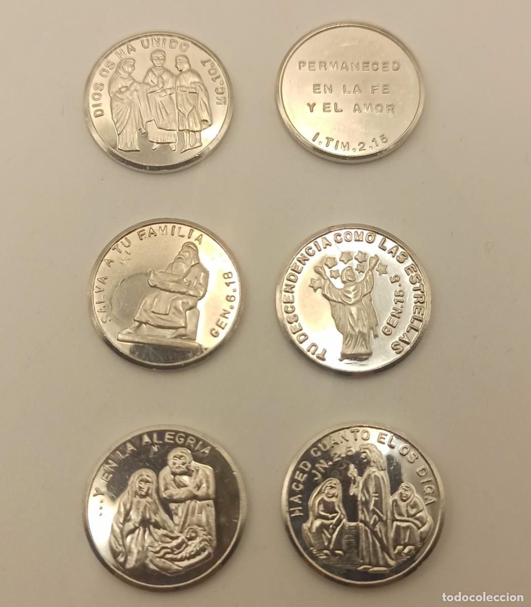 Antig&uuml;edades: Arras Plata de Ley Versos B&iacute;blicos - Foto 5