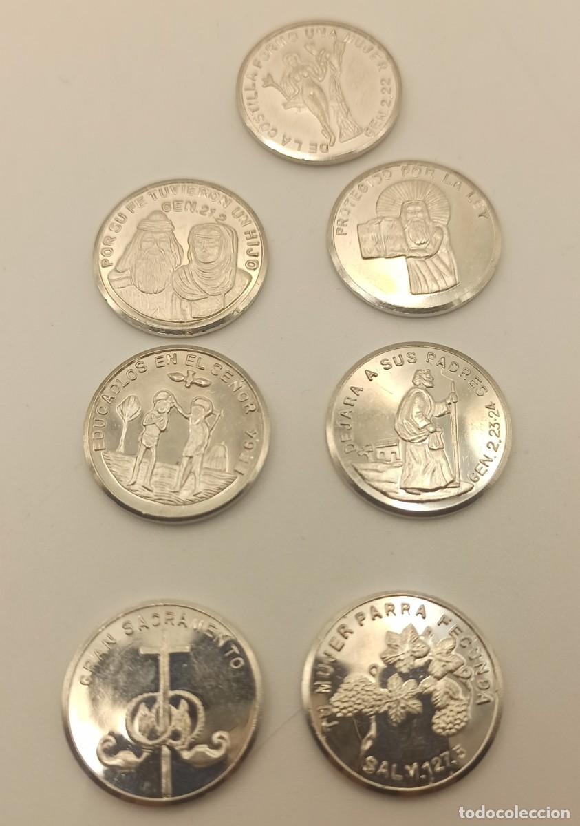 Antig&uuml;edades: Arras Plata de Ley Versos B&iacute;blicos - Foto 8