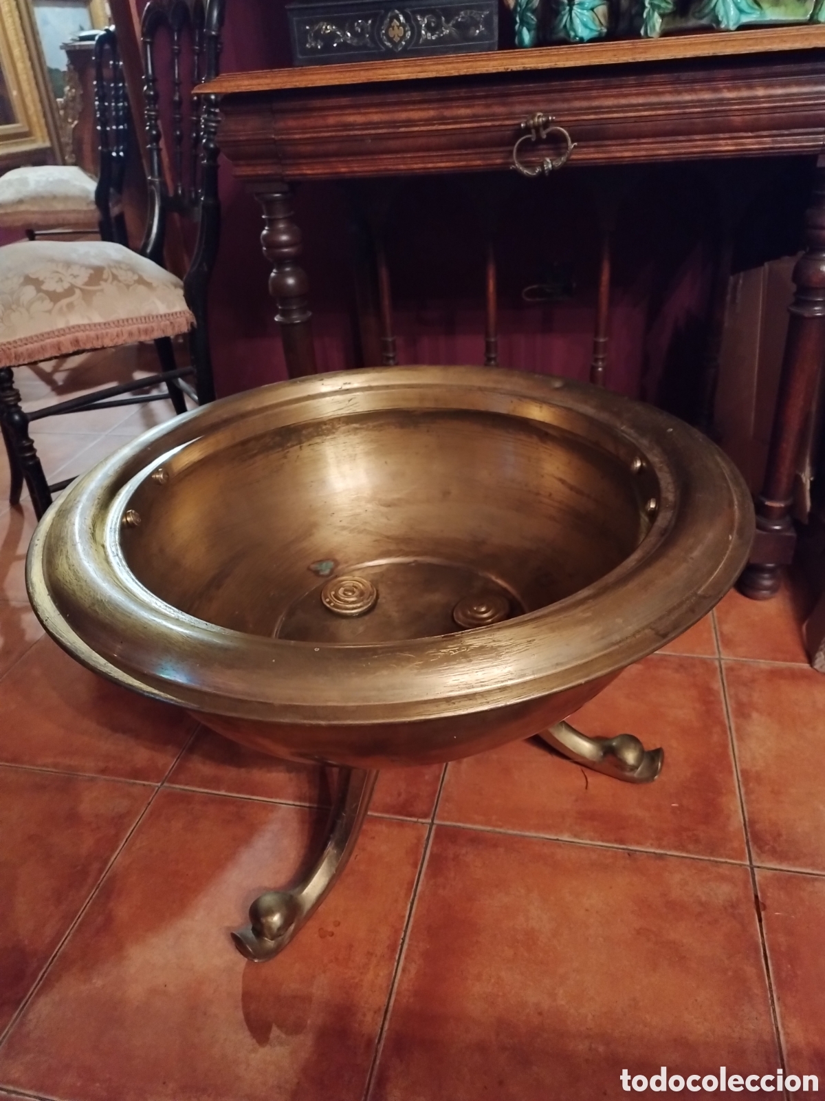 Antig&uuml;edades: Brasero antiguo - Foto 5