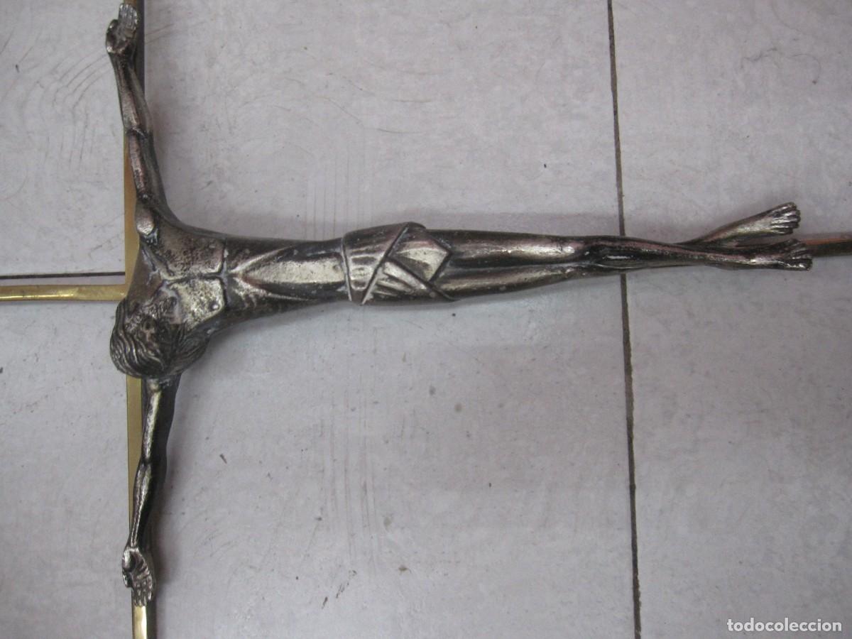 Antig&uuml;edades: CRUCIFIJO ANTIGUO 23 CM - Foto 2