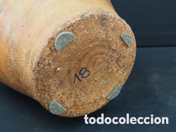 Antig&uuml;edades: Antiguo c&aacute;ntaro de aceite de JIMENEZ DE JAMUZ (LEON) - Foto 3
