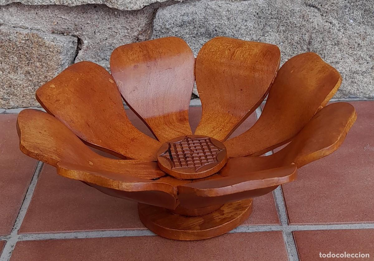 Antig&uuml;edades: FRUTERO DE MADERA - Foto 2