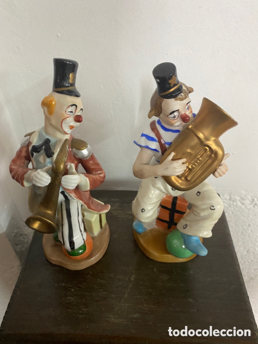 Antig&uuml;edades: Pareja de Payasos muy antiguos - Foto 8