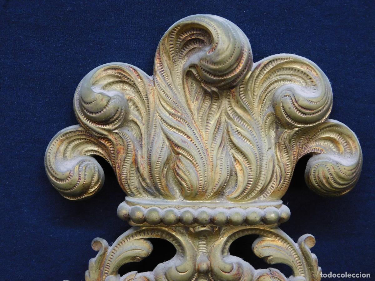 Antig&uuml;edades: ESCUDO DE ARMAS BRONCE - Foto 3