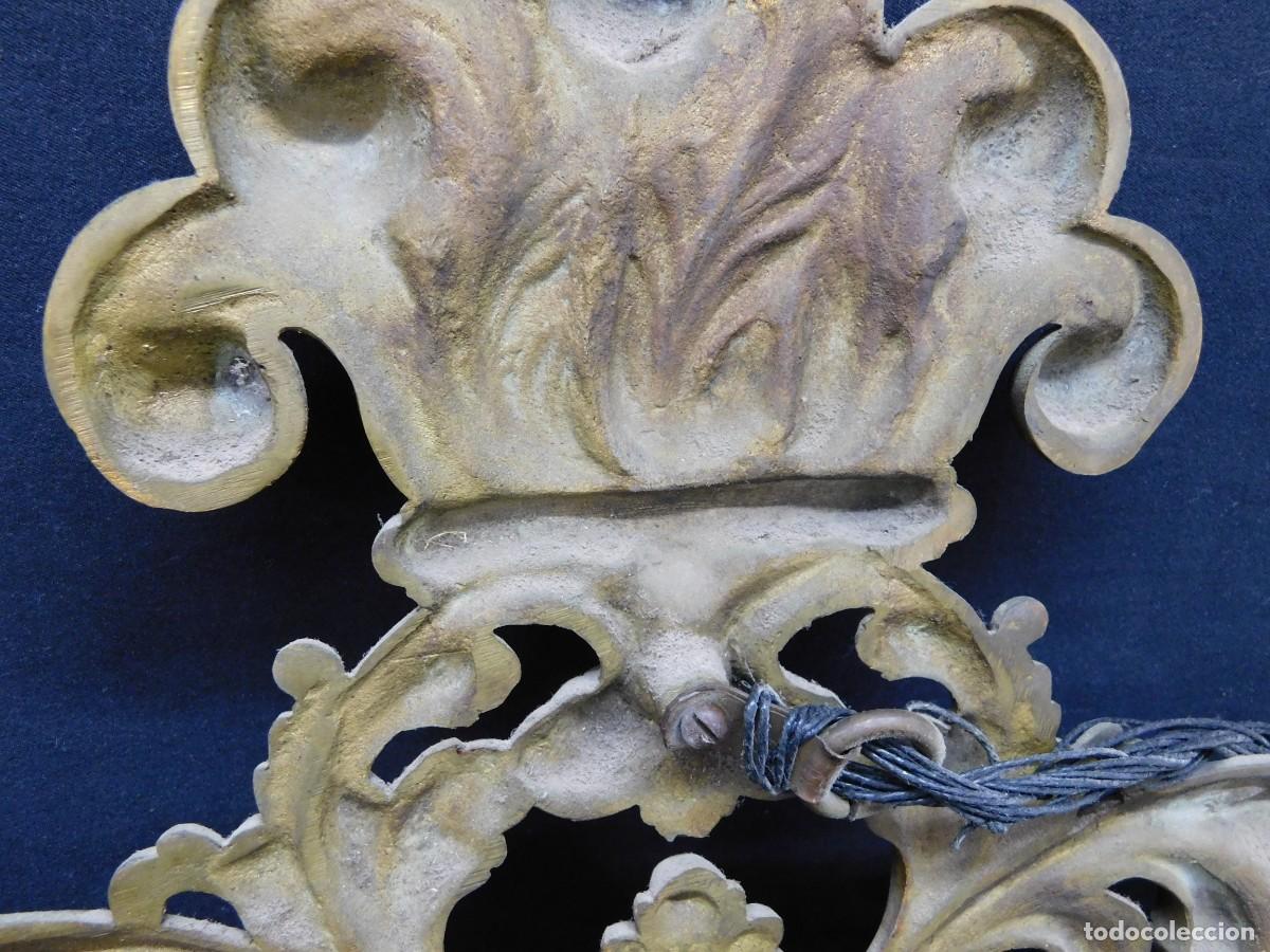 Antig&uuml;edades: ESCUDO DE ARMAS BRONCE - Foto 12