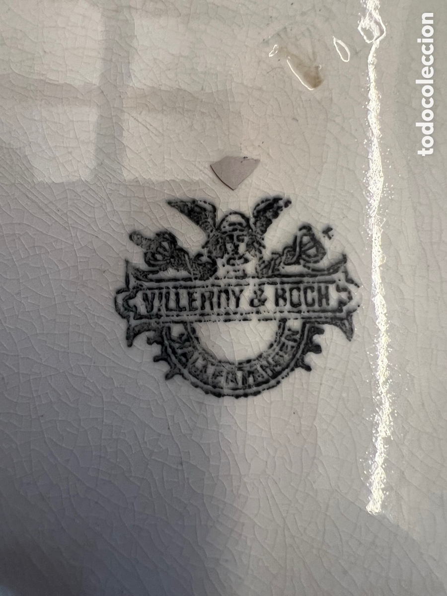 Antig&uuml;edades: PLATO VILLEROY & BOCH - Foto 3