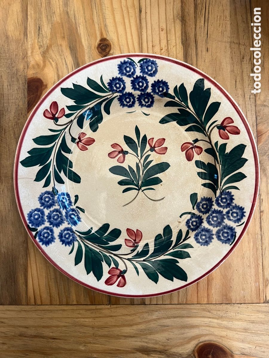 Antig&uuml;edades: PLATO VILLEROY & BOCH - Foto 1