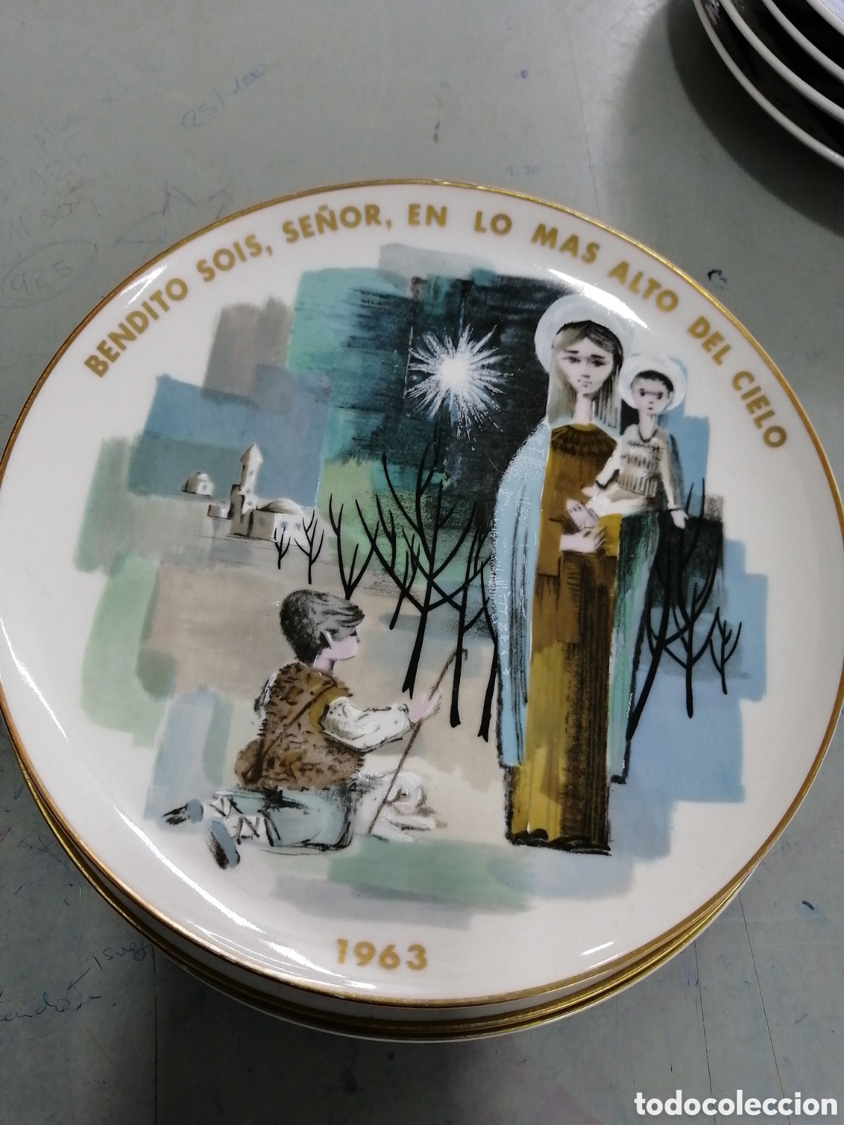Antig&uuml;edades: Plato Navidad &Aacute;lvarez - Foto 1