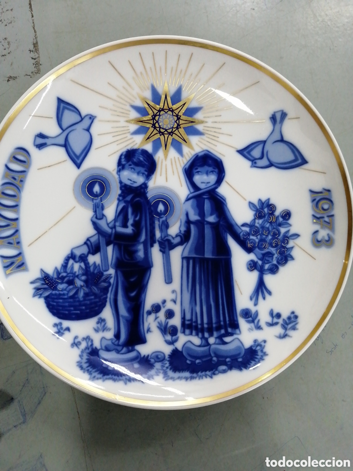 Antig&uuml;edades: Plato Navidad &Aacute;lvarez - Foto 1