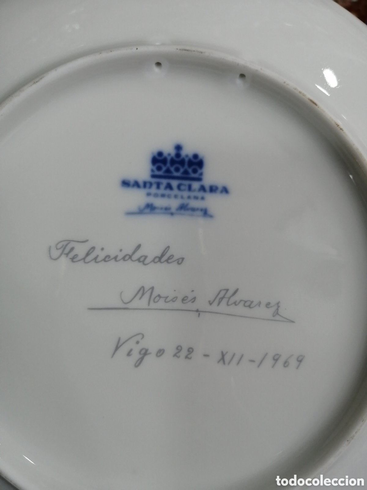 Antig&uuml;edades: Plato Navidad &Aacute;lvarez - Foto 2