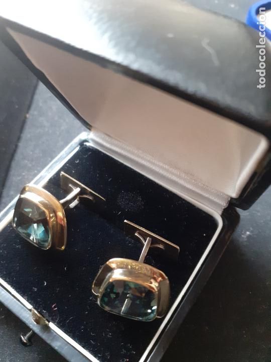 Antig&uuml;edades: Gemelos oro 9 k. - Foto 8
