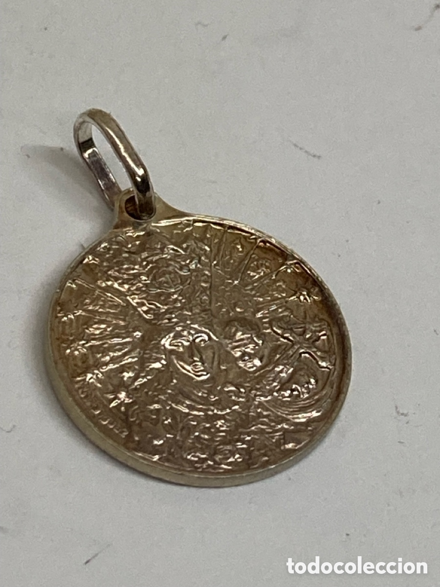 Antig&uuml;edades: Medalla de plata religiosa C80 - Foto 1