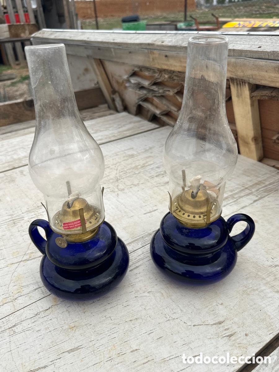 Antig&uuml;edades: Pareja de quinqu&eacute;s - Foto 1