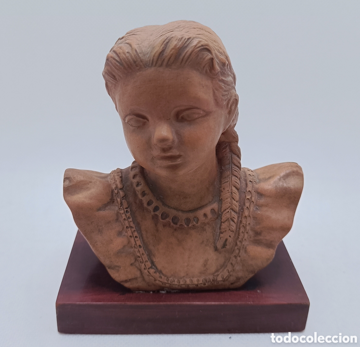 Antiquit&eacute;s: Busto en Terracota, firmado Alexandier