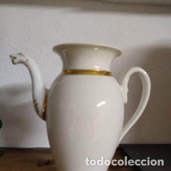 Antig&uuml;edades: Cafetera de porcelana de Pasajes - Foto 1