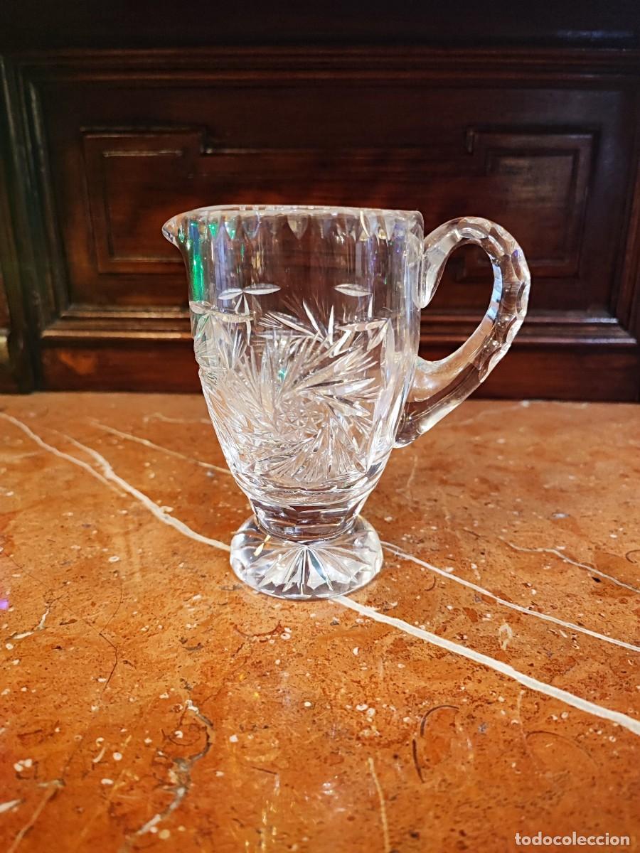 Antig&uuml;edades: Jarrita (Lechera) Cristal Bohemia - Foto 1