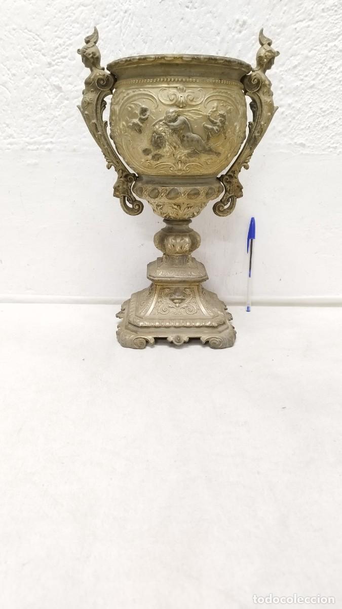 Antig&uuml;edades: Antiguo Copon copa,tipo Macetero.Siglo XIX - Foto 1