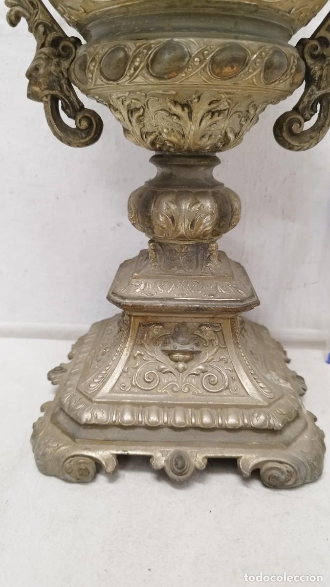 Antig&uuml;edades: Antiguo Copon copa,tipo Macetero.Siglo XIX - Foto 3