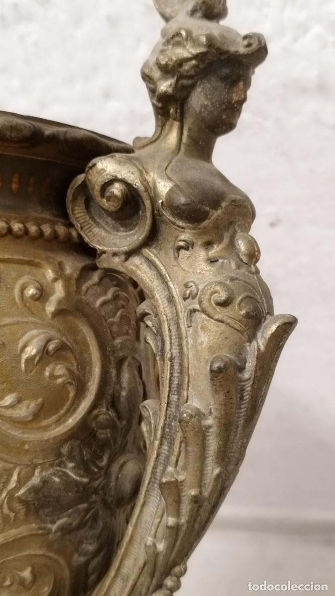 Antig&uuml;edades: Antiguo Copon copa,tipo Macetero.Siglo XIX - Foto 18
