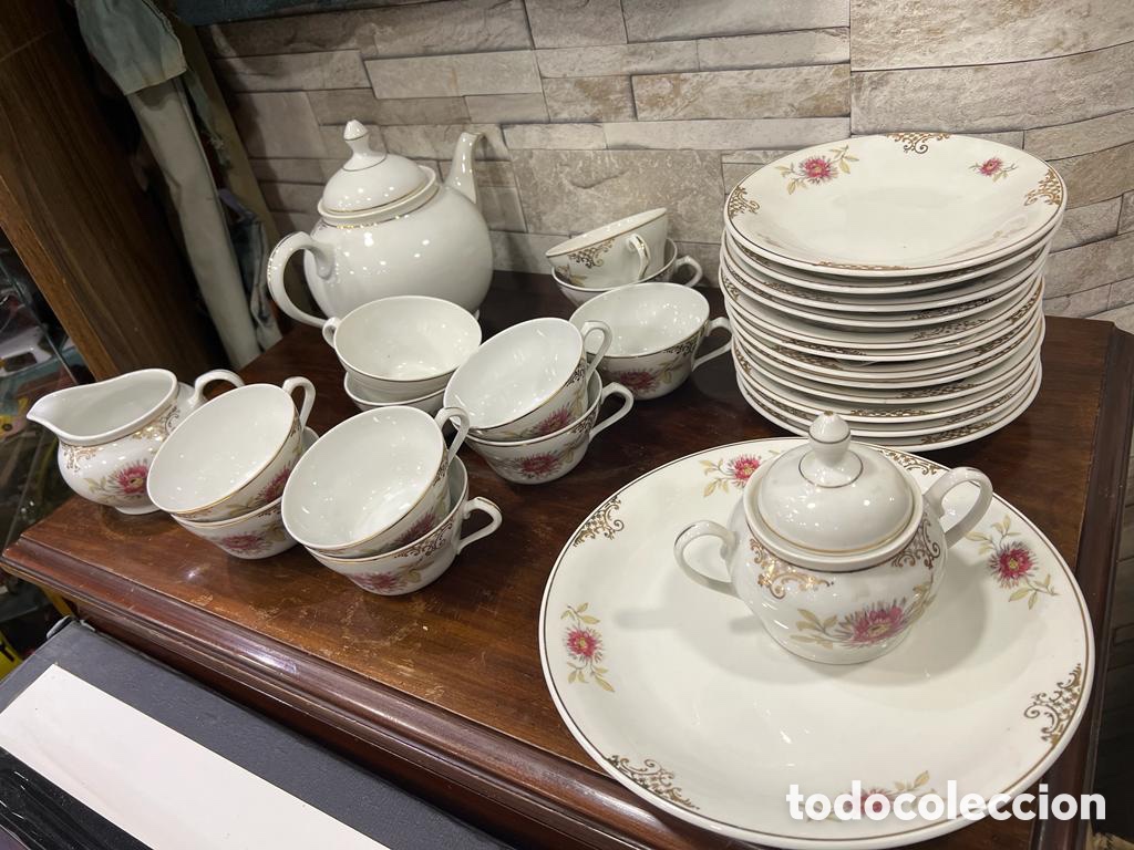 Antig&uuml;edades: Juego de caf&eacute; Santa Clara - Foto 9