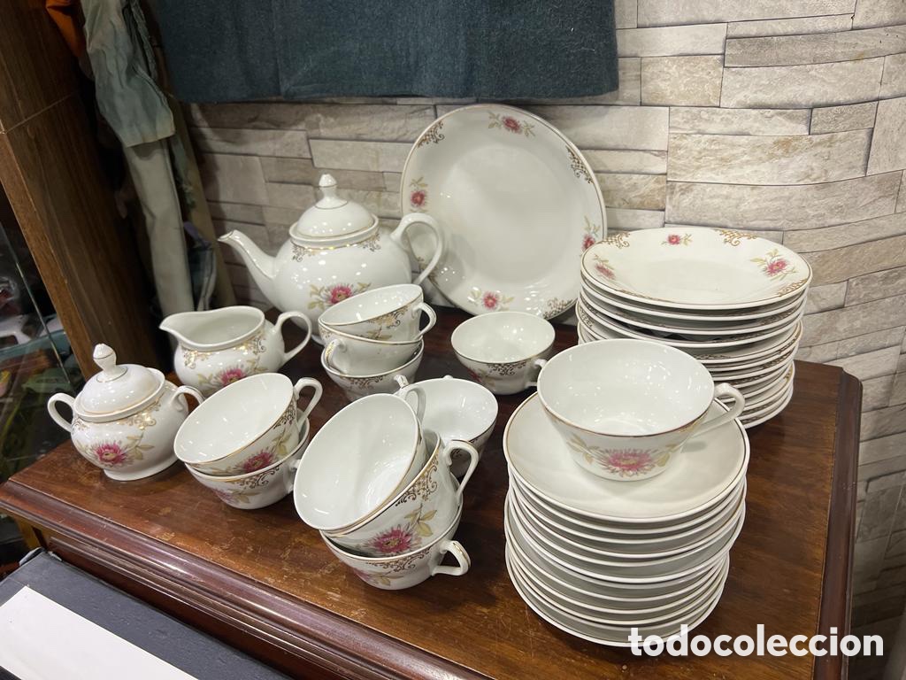 Antig&uuml;edades: Juego de caf&eacute; Santa Clara - Foto 10