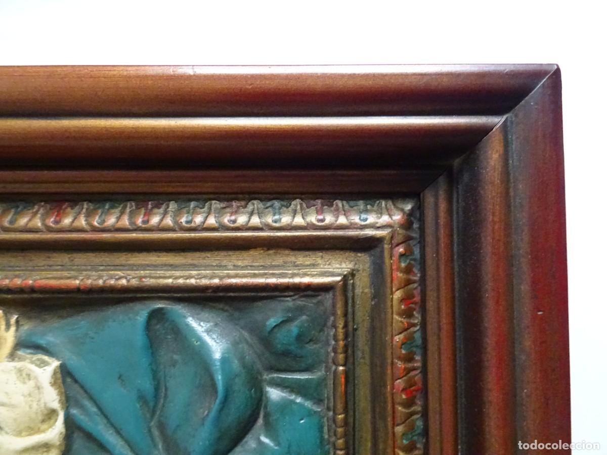Antig&uuml;edades: Retablo antiguo de la vigen del Carmen - Foto 10