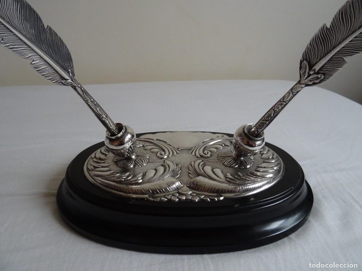 Antig&uuml;edades: Escribania de plata - Foto 6
