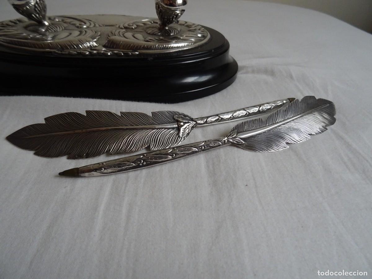 Antig&uuml;edades: Escribania de plata - Foto 9