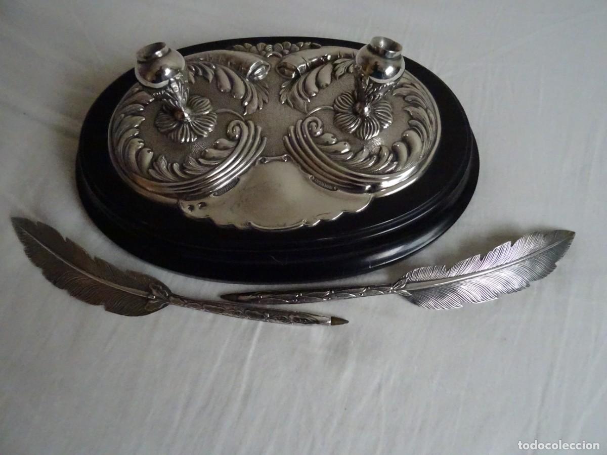 Antig&uuml;edades: Escribania de plata - Foto 24
