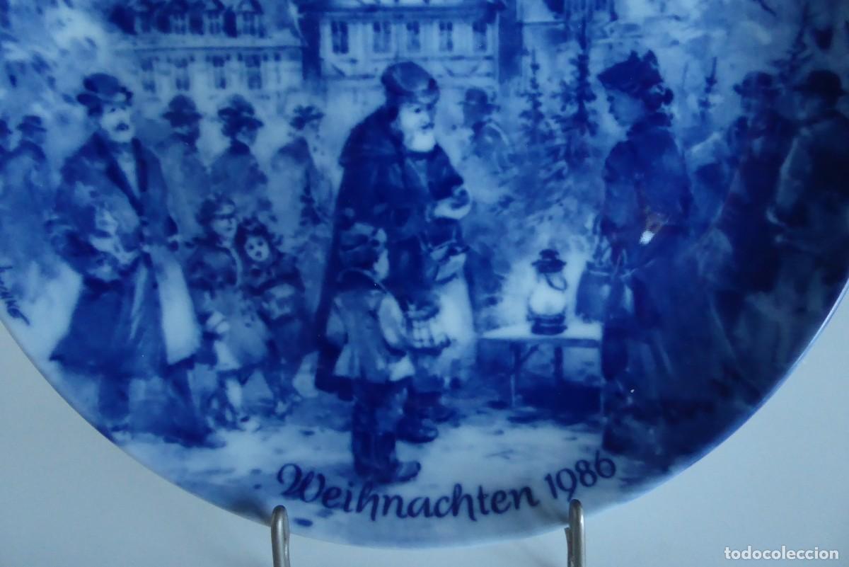 Antig&uuml;edades: PLATO NAVIDE&Ntilde;O ALEM&Aacute;N 1986 - Foto 2