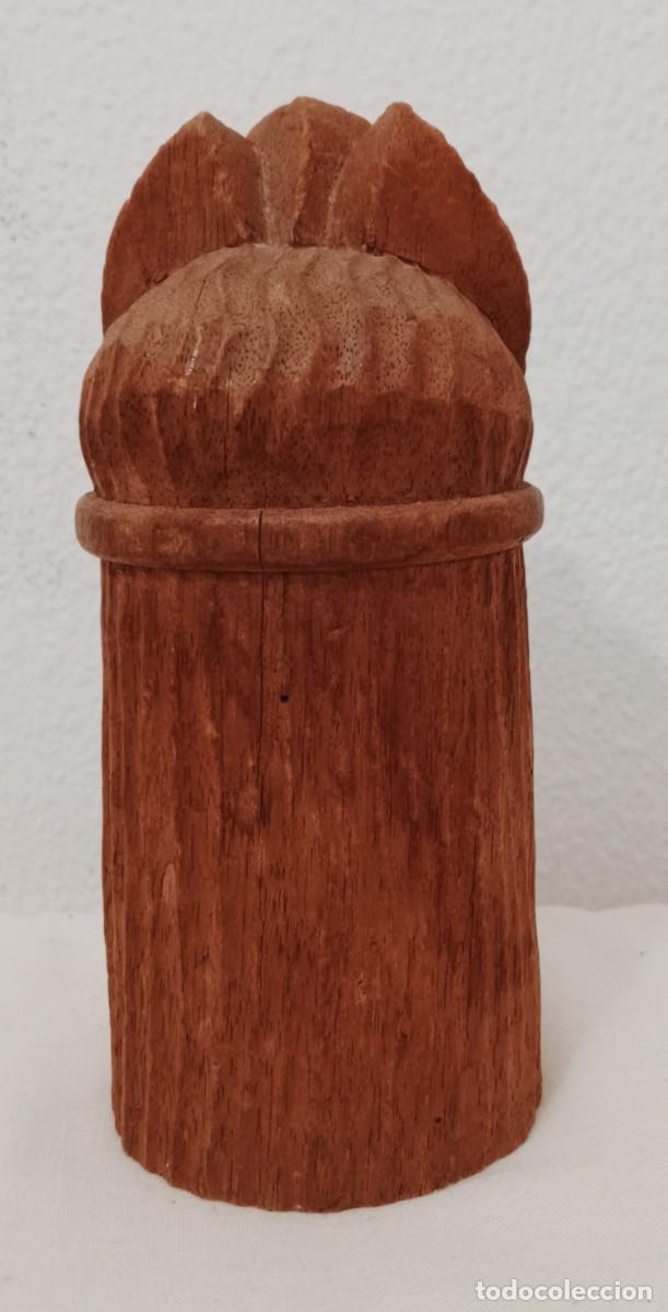 Antig&uuml;edades: INDIO TALLADO EN MADERA - Foto 3