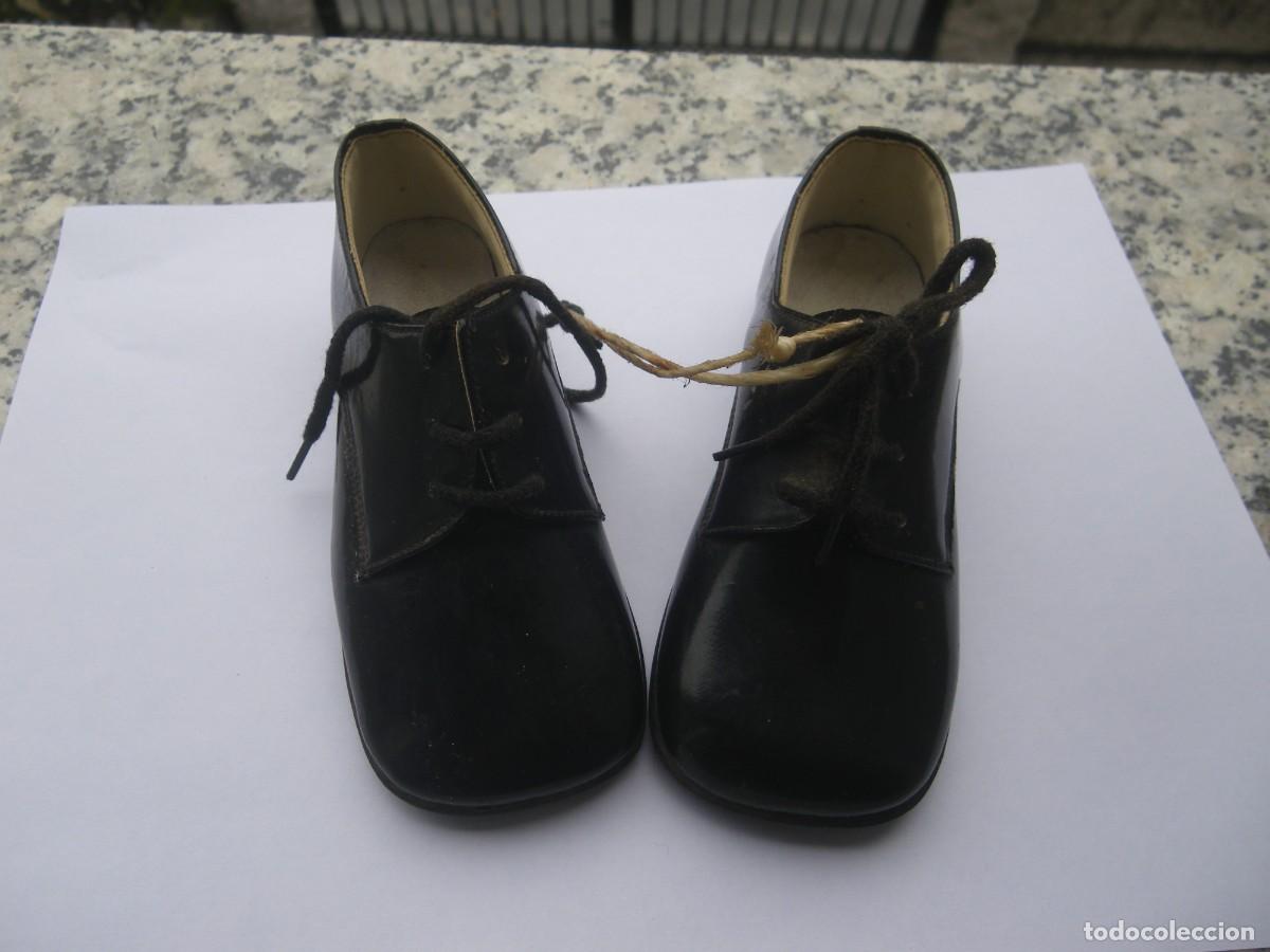 Antig&uuml;edades: ANTIGUOS ZAPATOS DE CHAROL - Foto 2